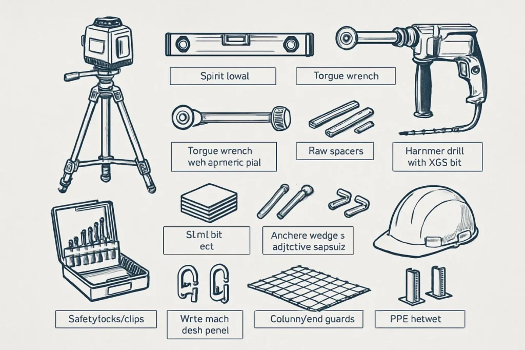 1 Tools, Consumables and PPE