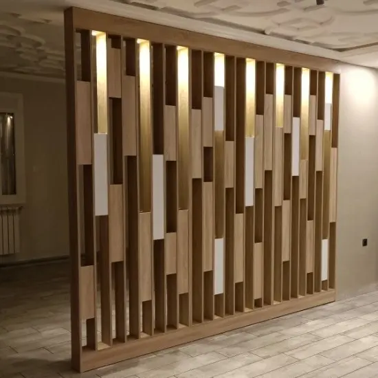 Wood Partition Walls