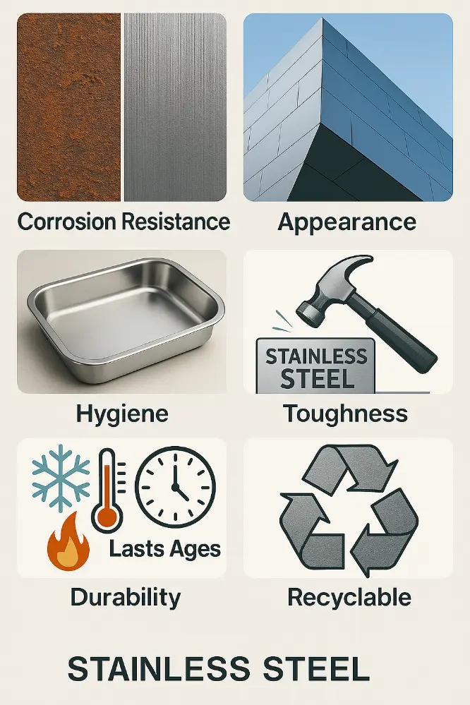 Advantages of Stainless Steel