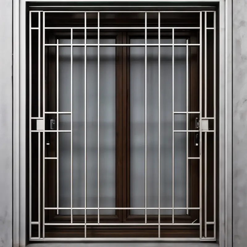 Steel Window Grill Style 21