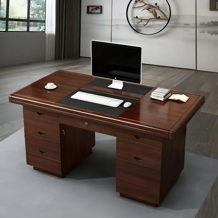 51 Best Office Table Design Ideas for a Professional Look 19 OT19