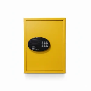 Digital Keypad Yellow Home Safe