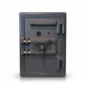 Heavy-Duty Fire-Resistant Grey Safe