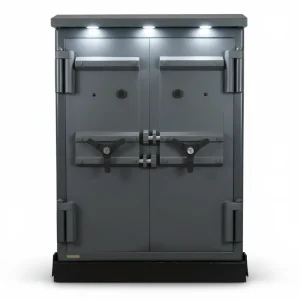 Heavy Duty Gun Safe with Canopy Double Door