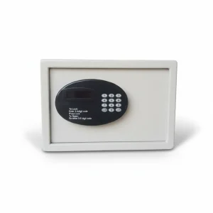 White Electronic Home Safe