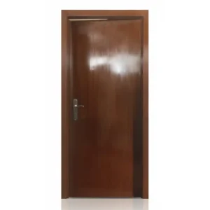 Fire-Rated Steel Doors in Wooden Finish