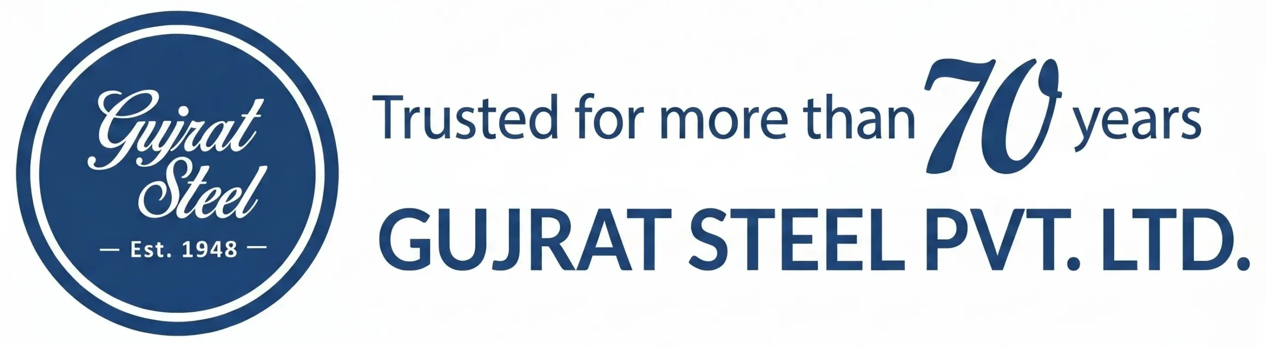 Gujrat Steel Logo for Website Header