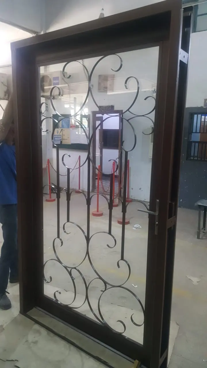 Wrought Iron Door