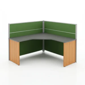L-Shaped Corner Workstation